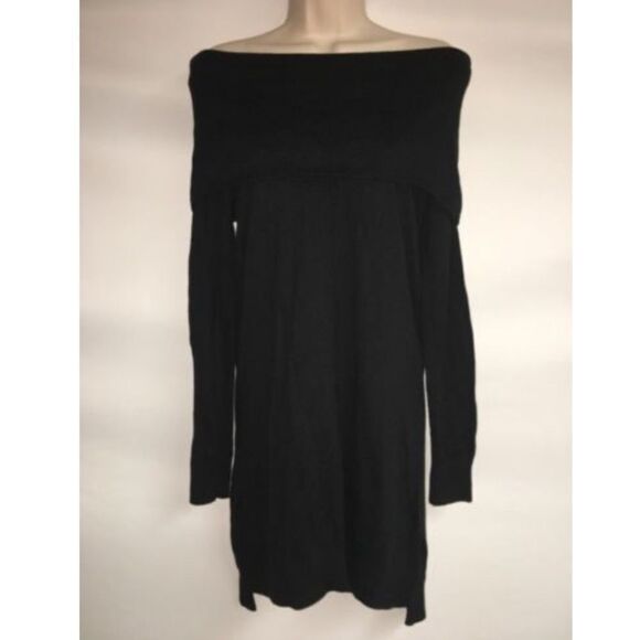 Express Dress Black Womens XS Long Sleeve NWOT - Picture 1 of 6